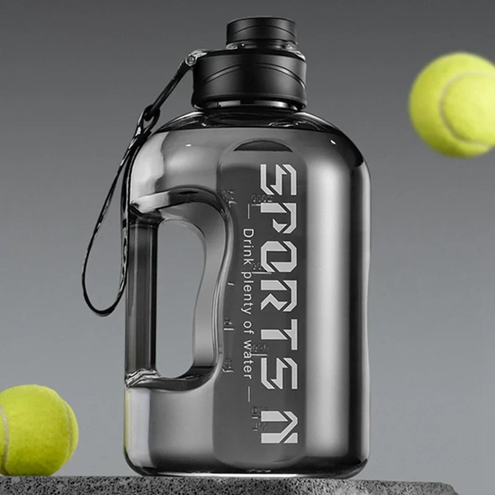 Portable Large Capacity Water Bottle for Gym, Cycling & Camping Mens Sports Water Kettle with Leak-Proof Lid