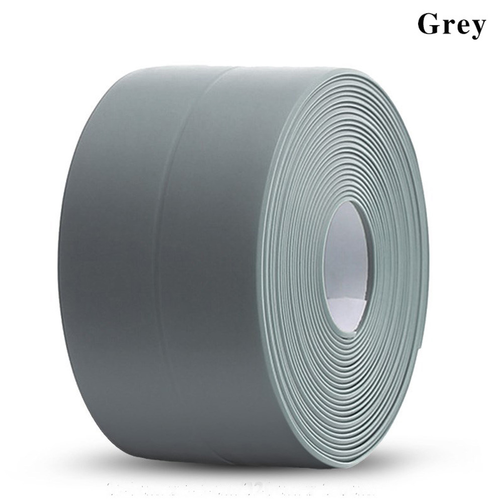 Waterproof Shower Bath Sealing Tape PVC SelfAdhesive Strip for Bathroom Kitchen Sink Mold Proof