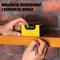 Deli 100mm Magnetic Pocket Level HighPrecision Aluminum Bubble Level for Horizontal Vertical Ali