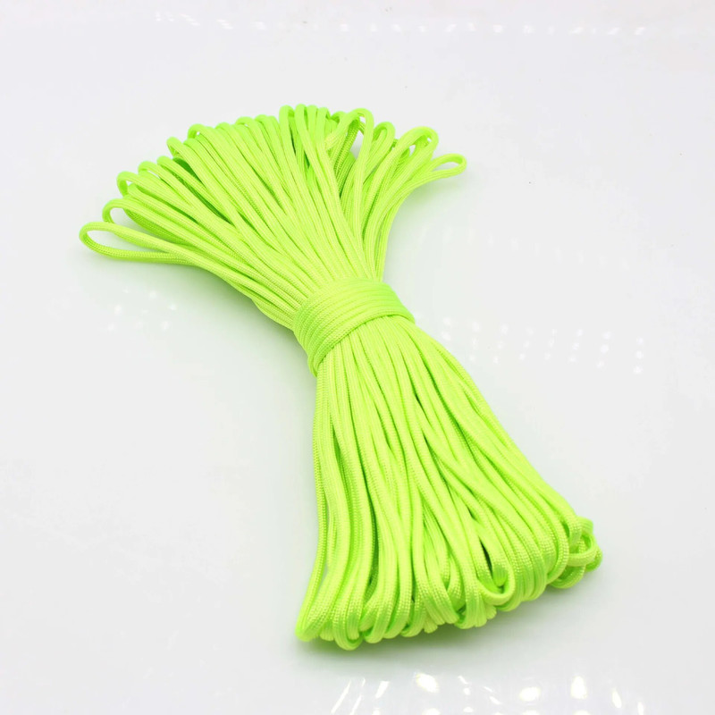 30M Paracord Outdoor Camping Survival Lanyard 550 LB Parachute Rope For Hiking Tent Accessories Em 14