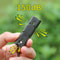 Steel Metal Survival Whistle Loud Double Tube Emergency Whistle for Outdoor Travel Rescue