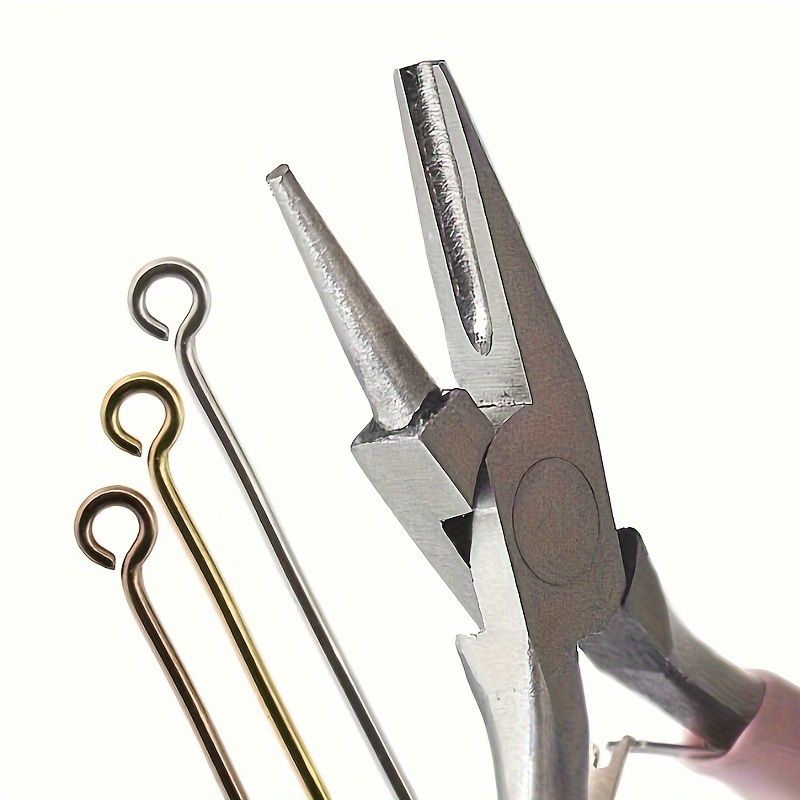 Professional Round Concave Pliers Jewelry Making Mini Precision Wire Loop Tools For DIY Crafting 2