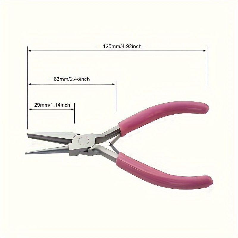 Professional Round Concave Pliers Jewelry Making Mini Precision Wire Loop Tools For DIY Crafting 8