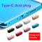 AntiDust Plug Cover Cap Aluminum Alloy TypeC Port Protector For Phones 2