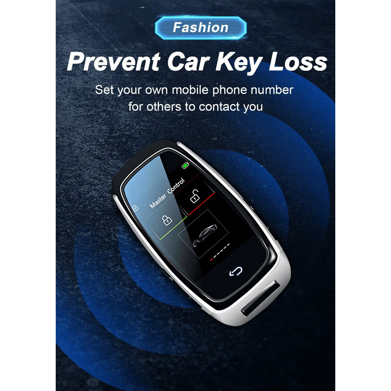 Modified Universal Remote Display Smart LCD Key Comfortable Entry Auto Lock Keyless Entry 0