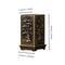 Square Vertical Incense Burner Small Alloy Incense Holder For Indoor Aromatherapy Home Decor 5