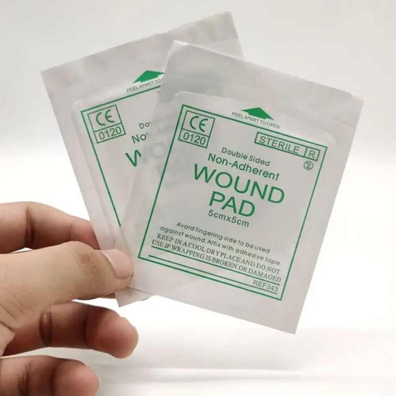 Sterile Nonwoven Gauze Pad Wound Care Supplies For First Aid Waterproof Dressing Gauze Cotton Pad 2