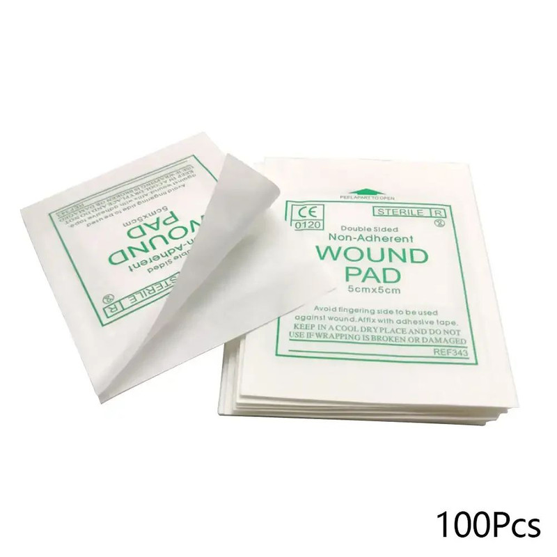 Sterile Nonwoven Gauze Pad Wound Care Supplies For First Aid Waterproof Dressing Gauze Cotton Pad 6