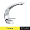 Polished Golden Bathroom FaucetSingle Handle Hot  Cold Mixer Tap For Vanity Sink Deck Mount Brass C 0