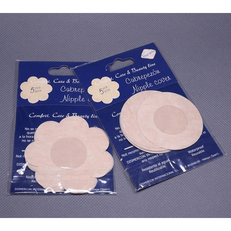 Adhesive Nipple Covers For Women Nude Sticker Pads Comfortable For All Day Wear 0