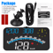 Universal Digital Speedometer GPS Car HUD Head Up Display Screen MPH Overspeed Alarm Plug And Play 6