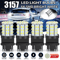 LED Reverse Tail Brake Stop Turn Signal DRL Light Bulb Pure White High Brightness Backup Parking Li 0