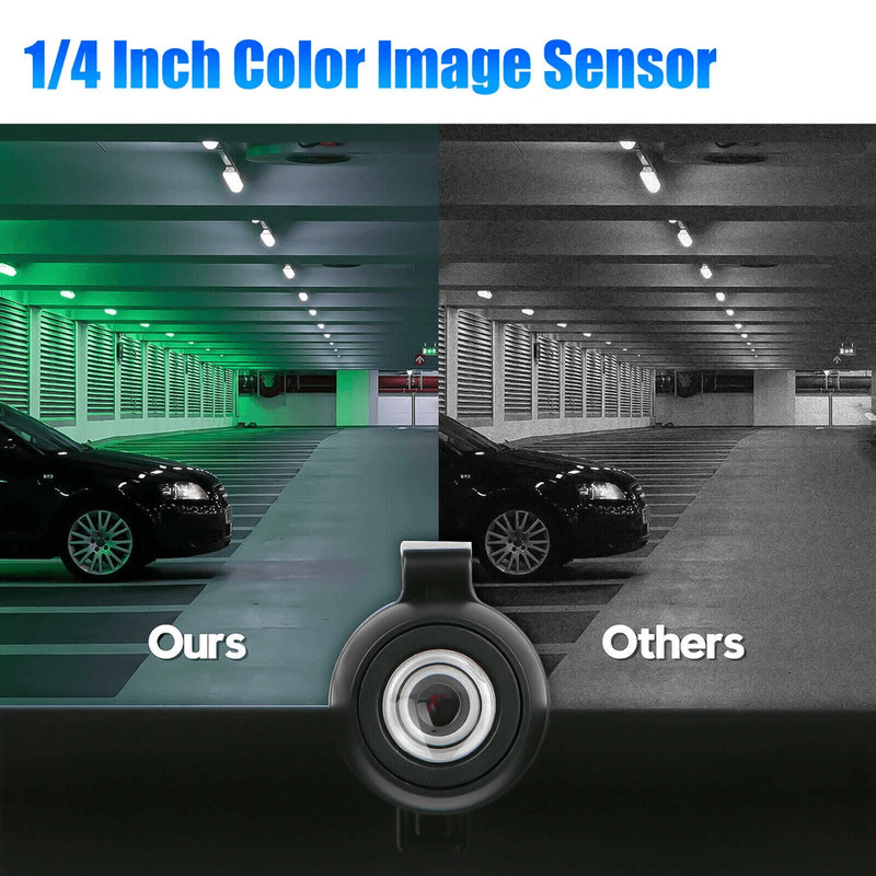 HD Car Reverse Backup Night Vision Camera Rear View Parking Cam Waterproof Wide Angle Rearview Came 5