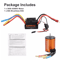 Waterproof Brushless Motor And ESC Combo Set For RC Car Truck High Torque Pole Slot Design With Pro 6