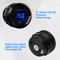Universal LED Digital Oil Pressure Gauge Meter With Sensor Kit Car Truck Automotive High Precision 4
