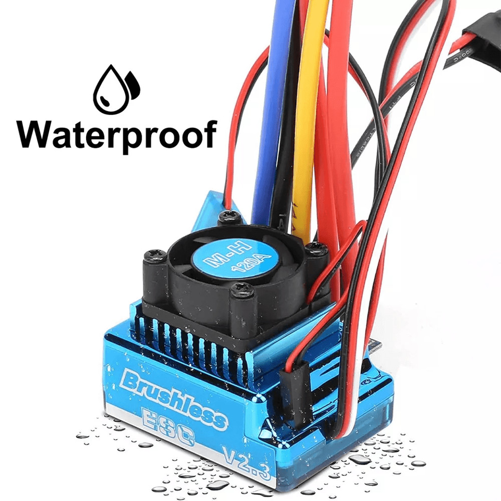 Brushless ESC Electric Speed Controller For RC Car Boat Truck With BEC Output High Performance Mode 4