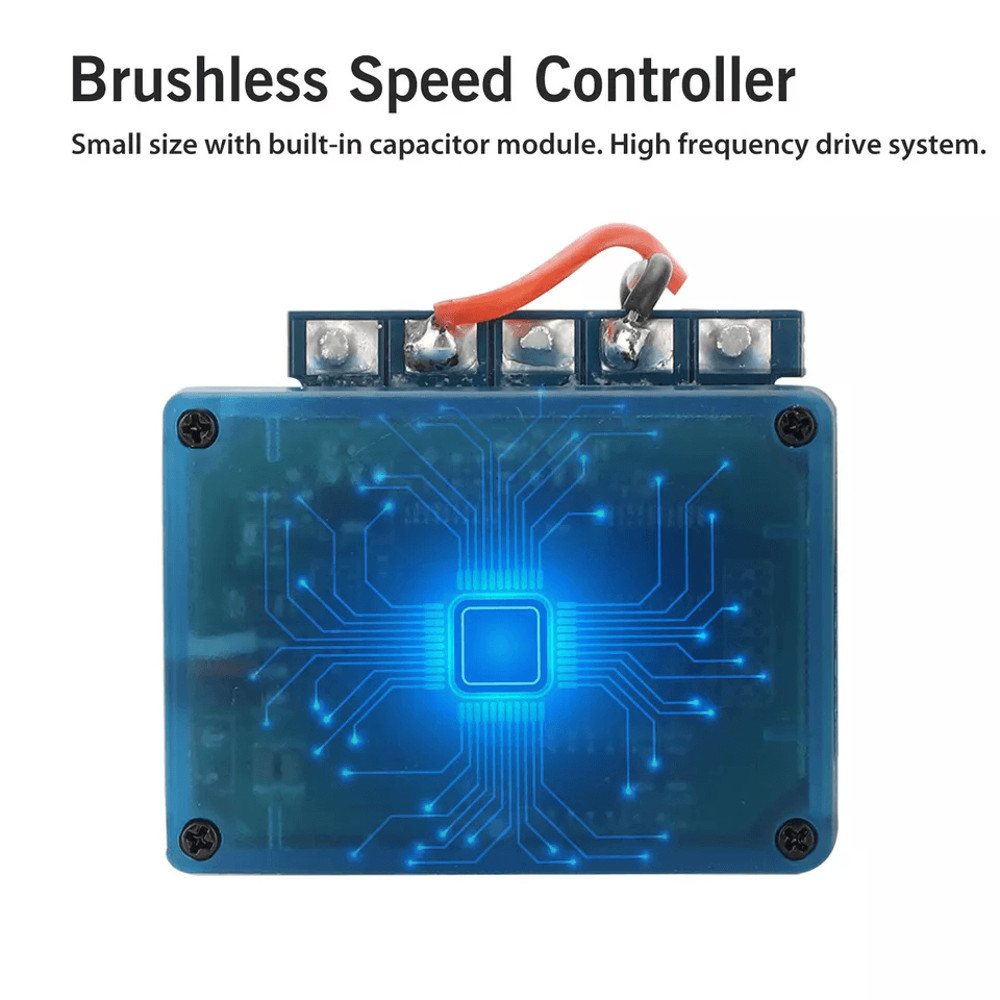 Brushless ESC Electric Speed Controller For RC Car Boat Truck With BEC Output High Performance Mode 3