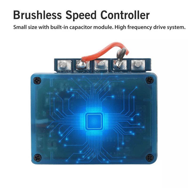 Brushless ESC Electric Speed Controller For RC Car Boat Truck With BEC Output High Performance Mode 3