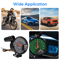 Tachometer Gauge Color Backlit RPM Meter With Shift Light Universal Cylinder Cars High Precision Ra 3