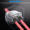 2Way Distribution Block 0 Gauge In Out Car Audio Amp Power Ground Distributor 3