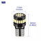 LED Interior Map Dome Lights Super White License Plate Light Bulbs For Car No Delay Long Lifespan A 6
