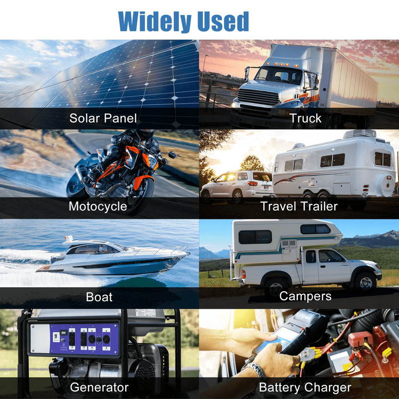 Adapter Battery Connector Cable Quick Connector Harness Plug To Female Socket 3