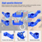 Aluminum Front Caster Block Steering Blocks And Rear Stub Axle Upgrade For Traxxas RC Car 7