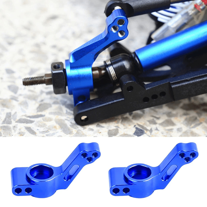 Aluminum Front Caster Block Steering Blocks And Rear Stub Axle Upgrade For Traxxas RC Car 5