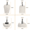 White Cotton Pad Polishing Buffing Wheel Set For Car  Motorcycle Drill Use Buffing Rims  Metal Fini 6