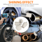 White Cotton Pad Polishing Buffing Wheel Set For Car  Motorcycle Drill Use Buffing Rims  Metal Fini 3
