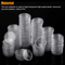 100pcs 38mm Coin Holder Capsule Storage Case For Morgan Peace Silver Dollar Transparent Plastic Coi 1