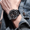 Waterproof Mens Watch Classic Stainless Steel Quartz Luminous Luxury Wristwatch For Business And Ca 4