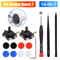 14in1 Repair Tool Kit For Oculus Quest 2 Controller 3D Analog Joystick Thumb Cap Replacement 4