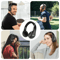 Foldable FM Radio Headphones With Stereo Bass Sound Portable Reception Headset With Noise Reduction 6