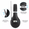 Foldable FM Radio Headphones With Stereo Bass Sound Portable Reception Headset With Noise Reduction 2
