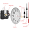 DIY Wall Quartz Clock Movement Mechanism Replacement Kit Silent Sweep Motor 6 Clock Hands Repair T 5