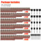 384Pcs Sanding Drum Kit Nail Sander Drill Bit Set For Dremel Rotary Tools 1