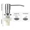 Soap Dispenser For Kitchen Sink Countertop Soap Dispenser Pump With Silicone Extension Tube 1