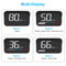 Car Head Up Display Digital Gauge With GPS Speedometer OBD2 Warning Alarm Meter 3