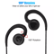 PTT Mic Swivel Earpiece For Motorola CLS1110 Walkie Talkie Headset With 180 Rotation Large Speaker