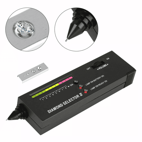 Diamond Tester Selector, Digital Electronic Tool for Gemstone Testing Kit
