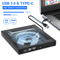 7IN1 Slim External CD DVD Drive USB 30 Burner Reader Writer Player For Laptop And PC 2