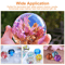 5Piece Silicone Resin Casting Mold Set Round Epoxy Moulds For DIY Craft Jewelry Making Tool Kit 4