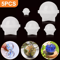 5Piece Silicone Resin Casting Mold Set Round Epoxy Moulds For DIY Craft Jewelry Making Tool Kit 0