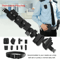 Tactical Police Duty Belt Nylon Utility Kit Security Guard Equipment Pouch System Black 2