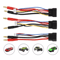 4S3S RC Lipo Battery Bullet Connector Cable Adapter For Traxxas TRX Cars 4mm Banana Plug 14AWG JSTX 4