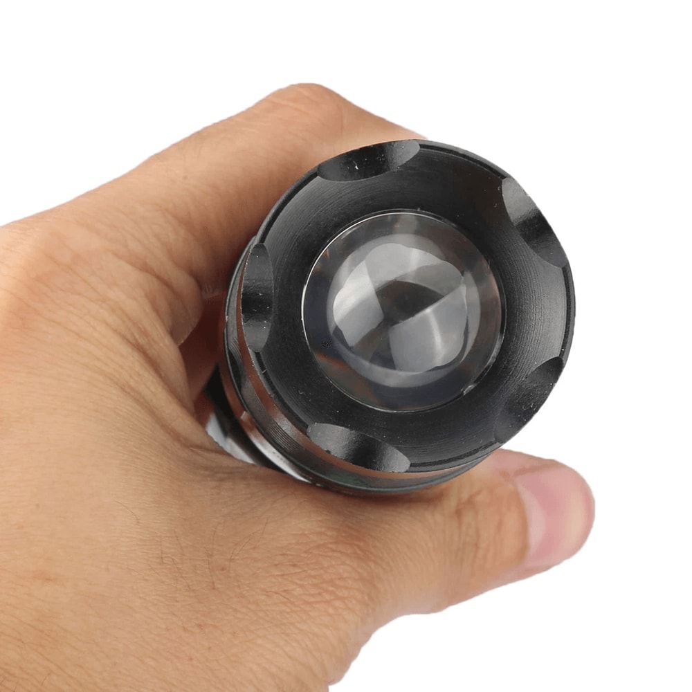 Zoomable Tactical Flashlight Torch Aluminum LED Light For Outdoor Emergency Use 1