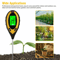 4 In 1 PH Tester Soil Moisture Light Test Meter For Garden Plant Seeding Accurate Soil Meter For L 7