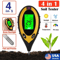 4 In 1 PH Tester Soil Moisture Light Test Meter For Garden Plant Seeding Accurate Soil Meter For L 0
