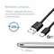 HighSpeed USB C TypeC Charging Cable Durable Data Sync Cord For MacBook Chromebook Pixel USBC Devi 4